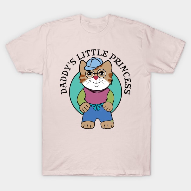 Daddy's Little Princess T-Shirt by Sue Cervenka